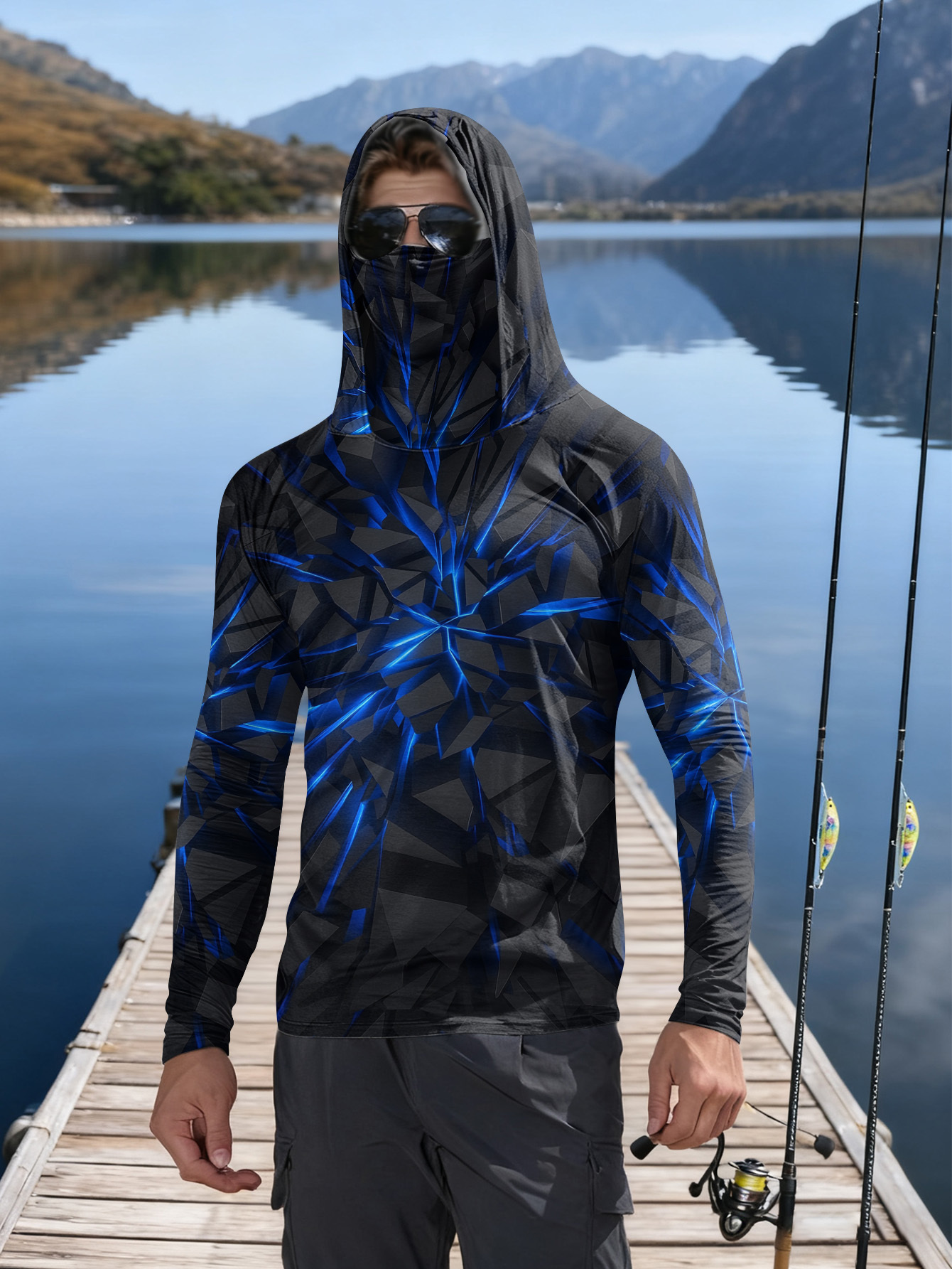Fishing Mask Sun Protection - 2026 New Model UV-Resistant Fishing Shirt