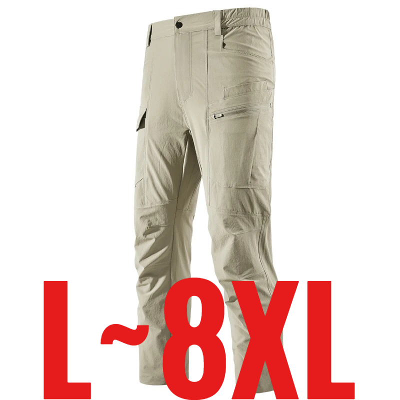 Plus Size 8XL Men's Casual Pan - مراجعة Fishing Pants Waterproof وسعره
