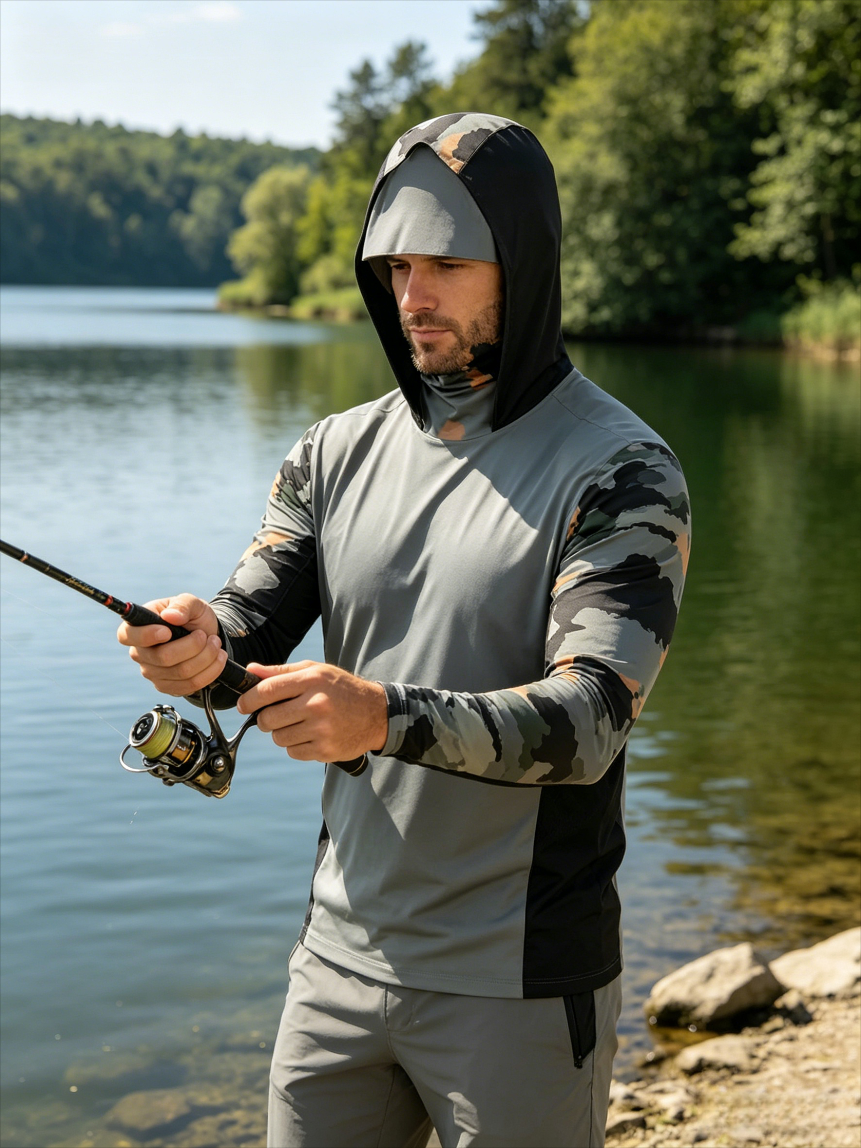 2026Fishing Shirts Long Sleeve - مراجعة Fishing Mask Sun Protection وسعره