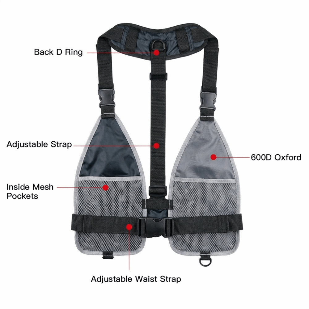 Durable Quick Dry Fishing Vest - مراجعة Fishing Vest وسعره