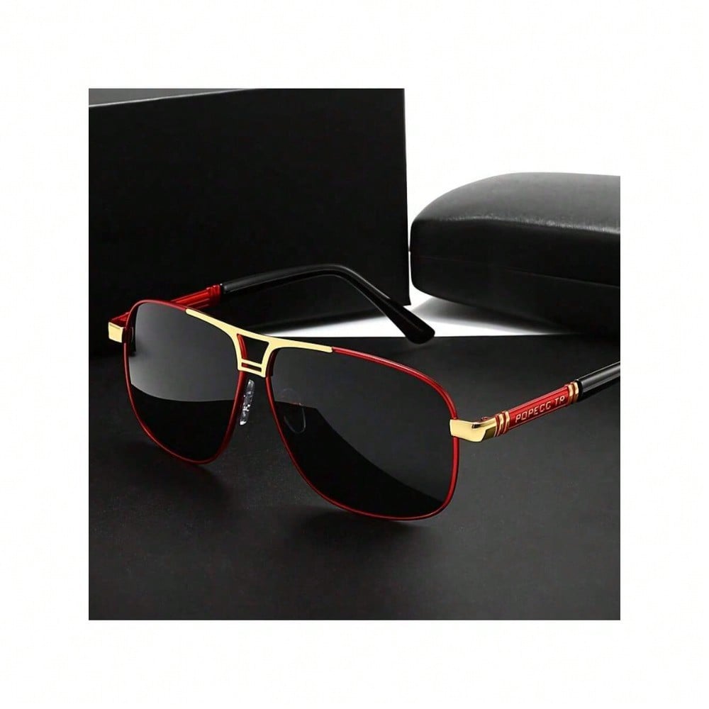 Large Metal Polarized Men And  - مراجعة Fishing Sunglasses Polarized وسعره