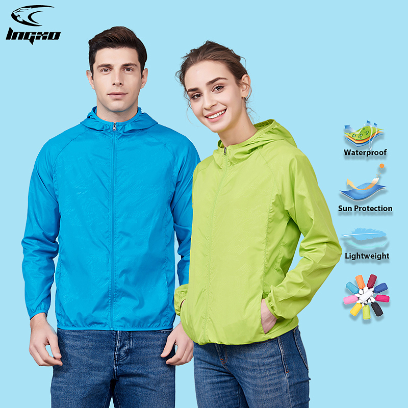 LNGXO Unisex Hiking Jacket Men - مراجعة Fishing Rain Suit وسعره