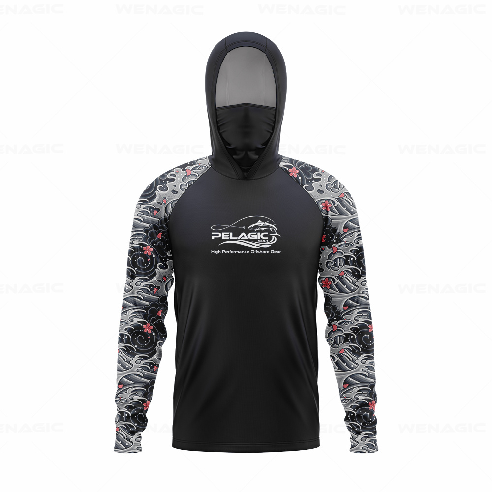 pelagic gear Men Hood Fishing  - مراجعة Fishing Hoodie وسعره