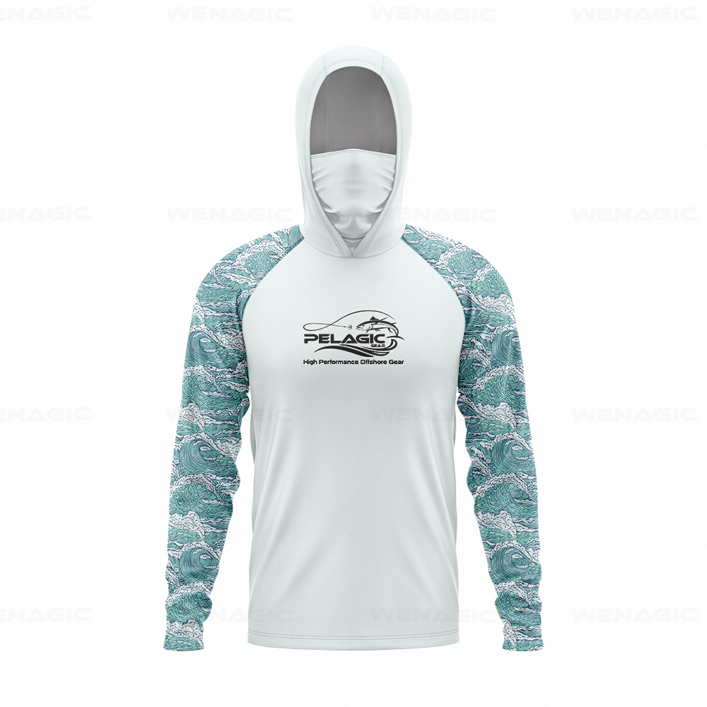 pelagic gear Men Hood Fishing  - مراجعة Fishing Hoodie وسعره