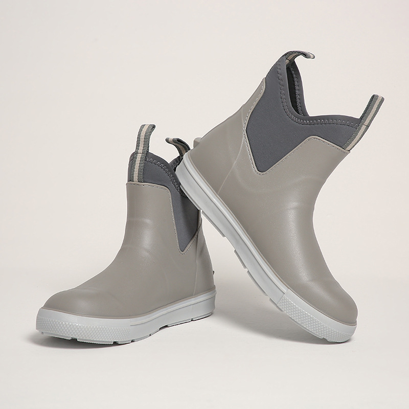 Men's Rain Shoes Short Outdoor - مراجعة Fishing Boots وسعره