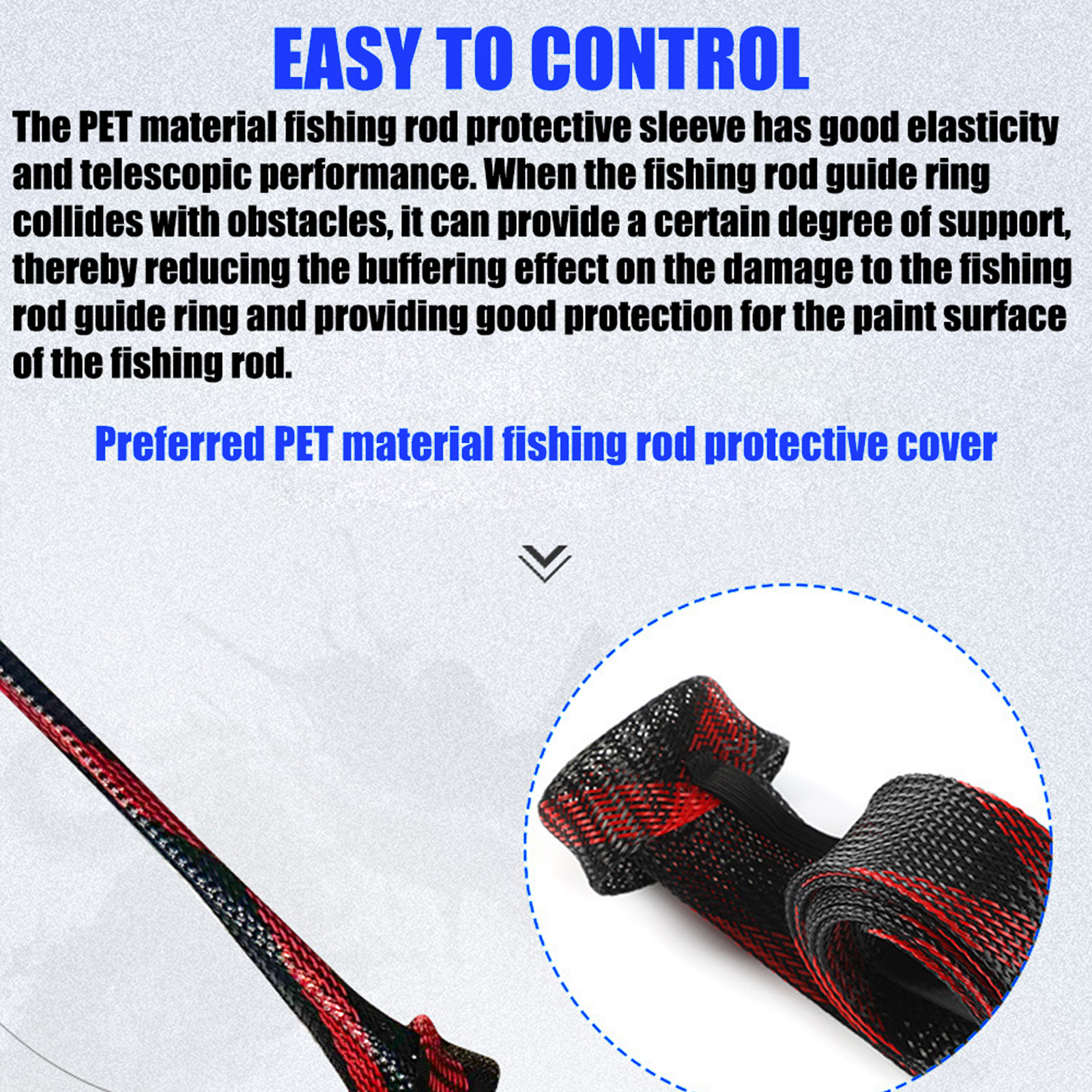 OUYALINE Fishing Rod Protectiv - مراجعة Fishing Socks وسعره