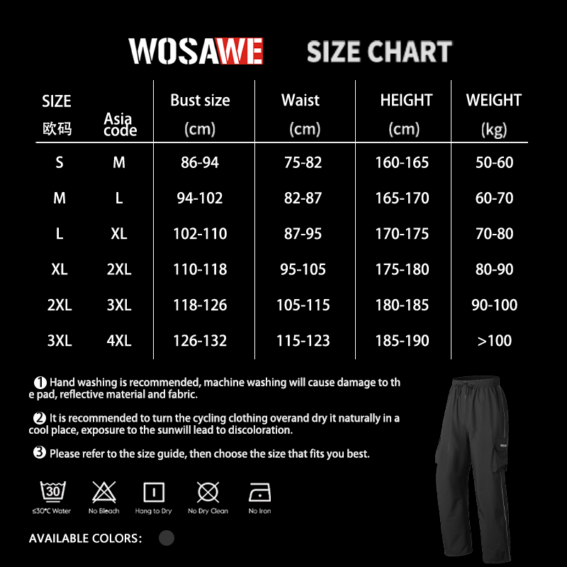 WOSAWE Motorcycle Rain Pants R - مراجعة Fishing Pants Waterproof وسعره