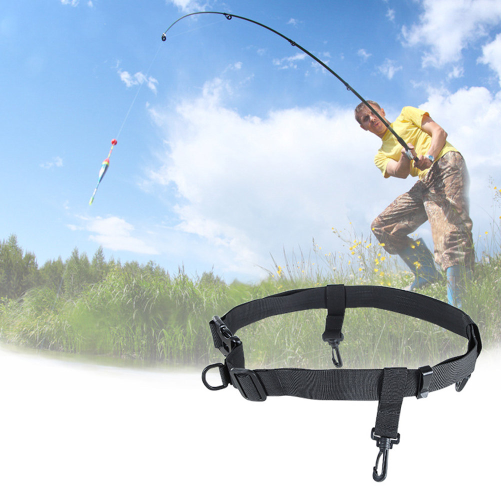 2Pcs Fishing Waist Belt Adjust - مراجعة Fishing Belt وسعره