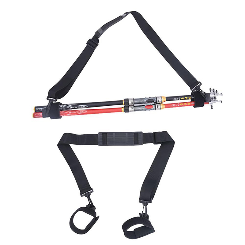 NEW Fishing Rod Carrying Strap - مراجعة Fishing Belt وسعره