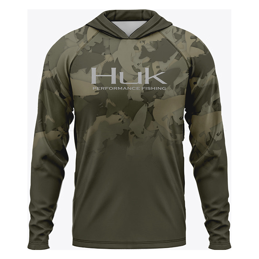 Huk Fishing Shirt UPF 50 Hoode - مراجعة Fishing Hoodie وسعره