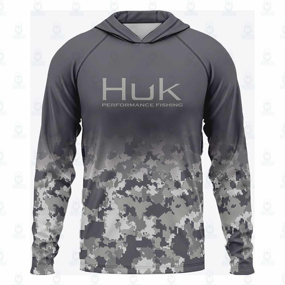 Huk Fishing Shirt UPF 50 Hoode - مراجعة Fishing Hoodie وسعره