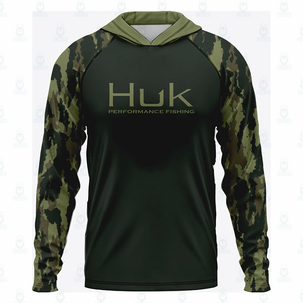 Huk Fishing Shirt UPF 50 Hoode - مراجعة Fishing Hoodie وسعره