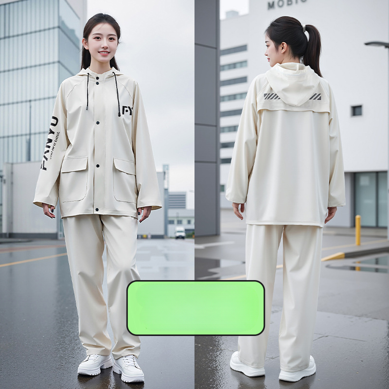 Men Women Stormproof Waterproo - مراجعة Fishing Rain Suit وسعره