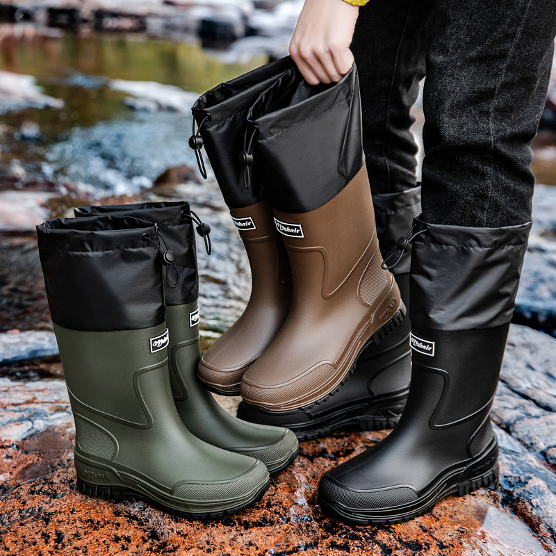 Men's Waterproof Fishing Deliv - مراجعة Fishing Boots وسعره