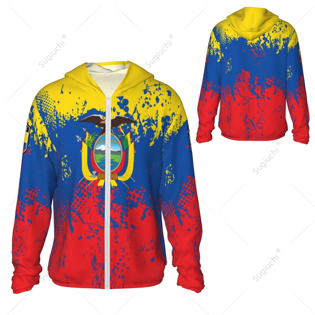 Ecuador Flag Sun Protection Ho - مراجعة Fishing Hoodie وسعره