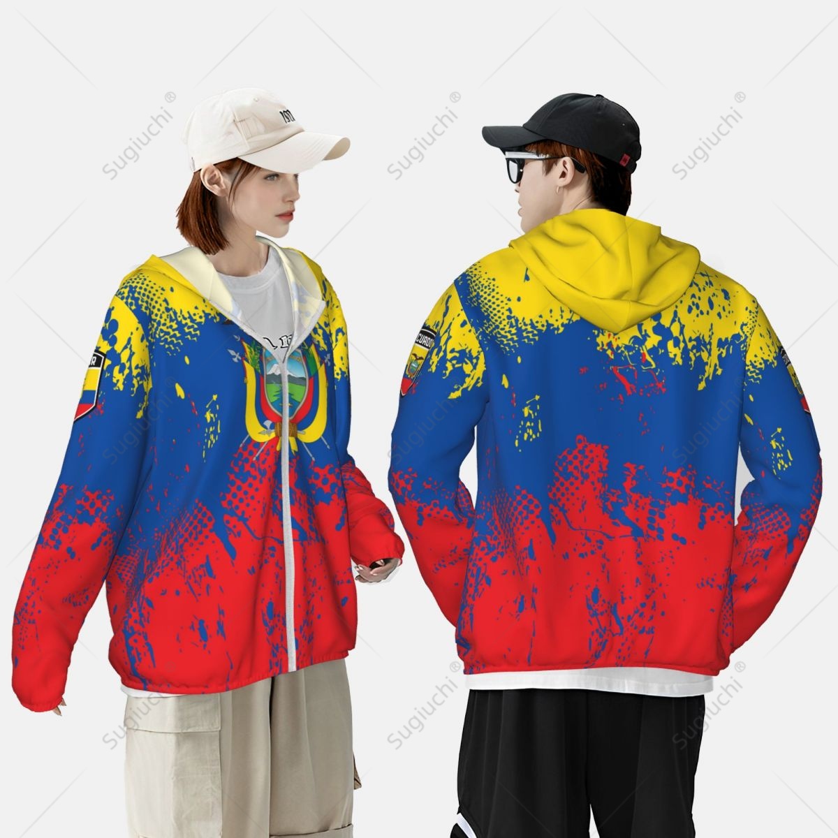 Ecuador Flag Sun Protection Ho - مراجعة Fishing Hoodie وسعره