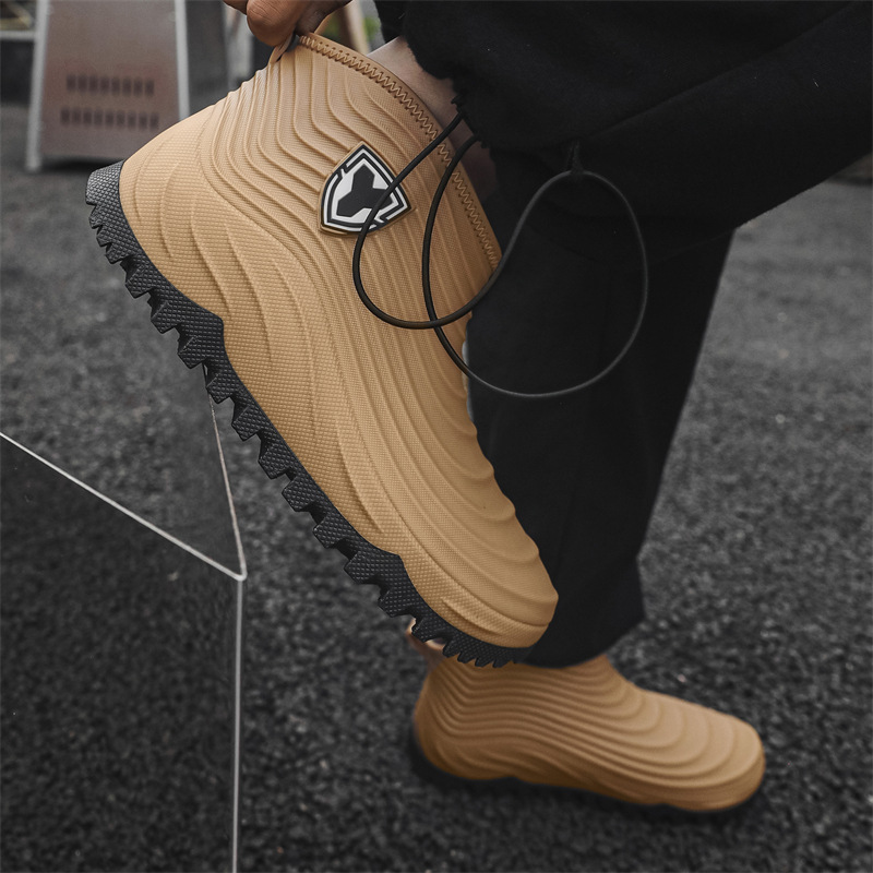 Men's Rain Shoes Fashion Water - مراجعة Fishing Boots وسعره