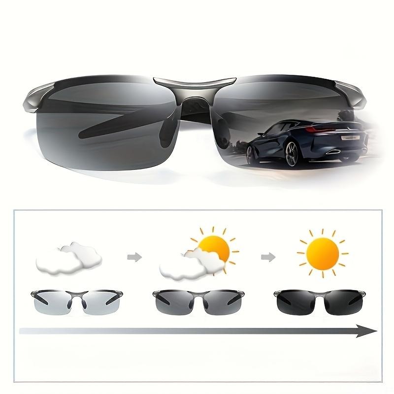 Black Polarized Photochromic S - مراجعة Fishing Sunglasses Polarized وسعره