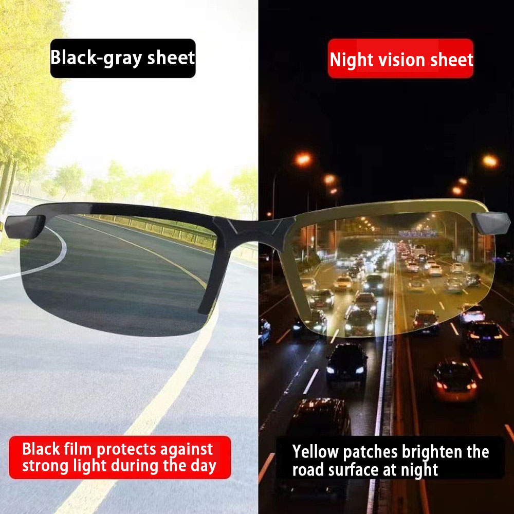 Rimless trendy Sunglasses man  - مراجعة Fishing Sunglasses Polarized وسعره