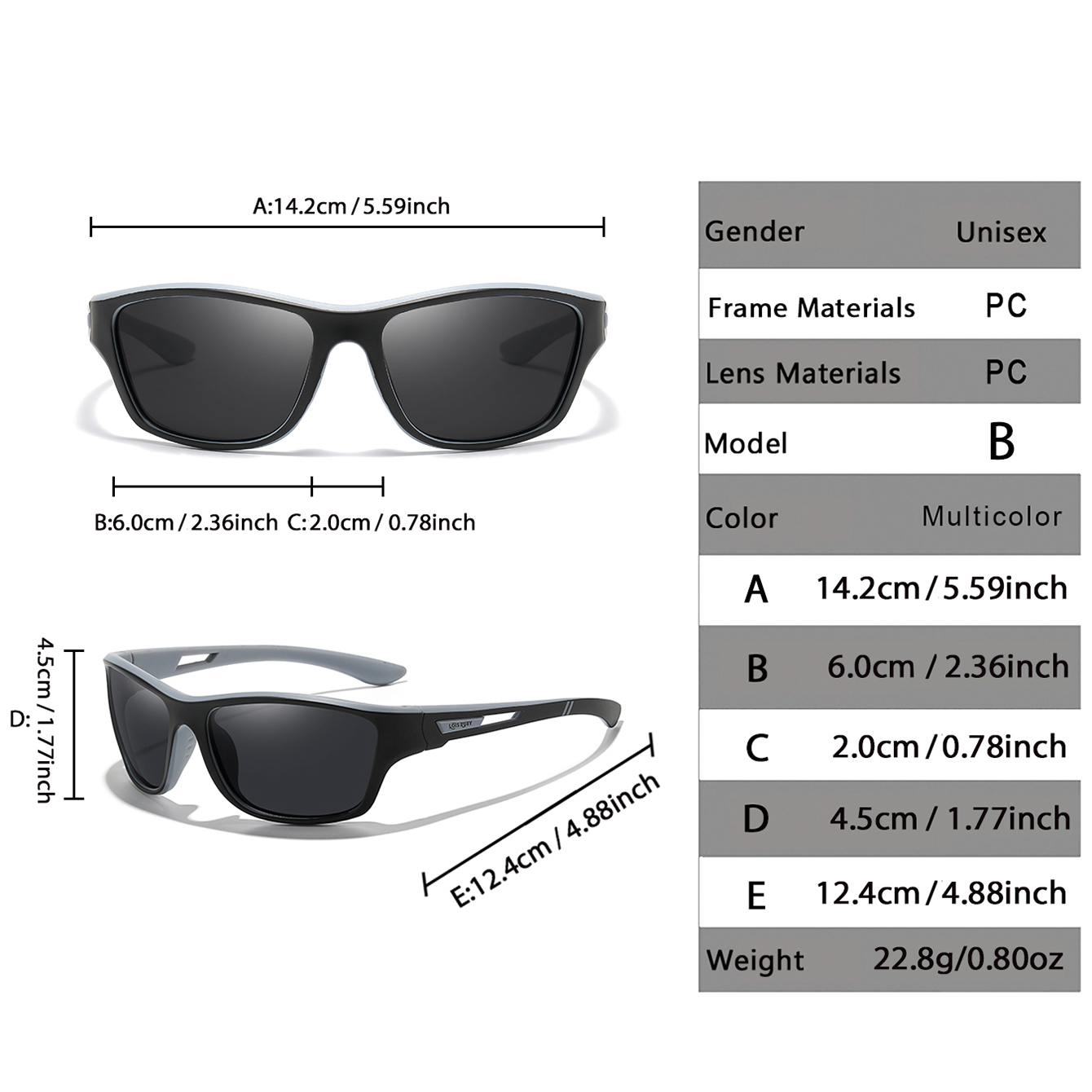 LOISRUBY Polaring Lenses Cycli - مراجعة Fishing Sunglasses Polarized وسعره