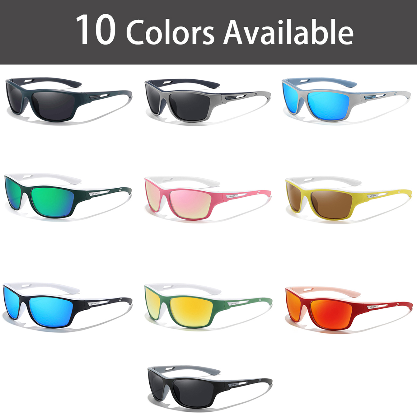 LOISRUBY Polaring Lenses Cycli - مراجعة Fishing Sunglasses Polarized وسعره