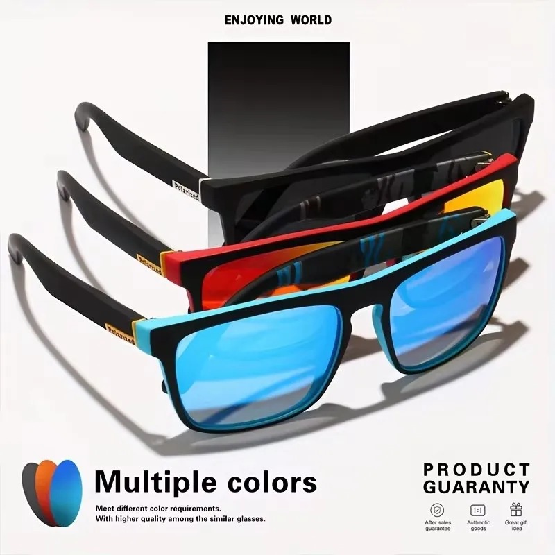 Fashion Vintage Square Polariz - مراجعة Fishing Sunglasses Polarized وسعره