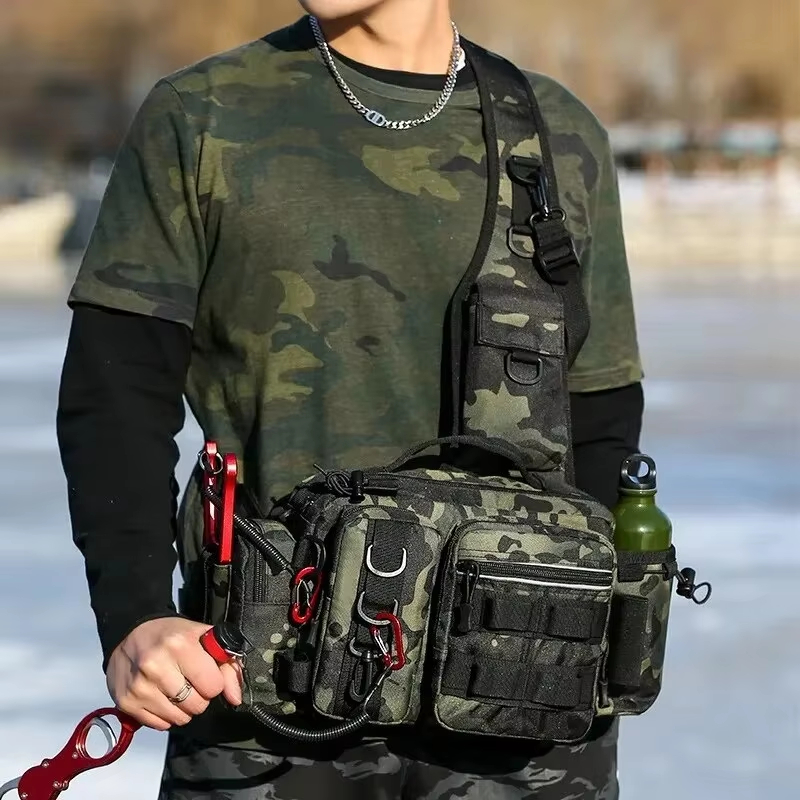 Outdoor Tactical Camping Climb - مراجعة Fishing Backpack وسعره