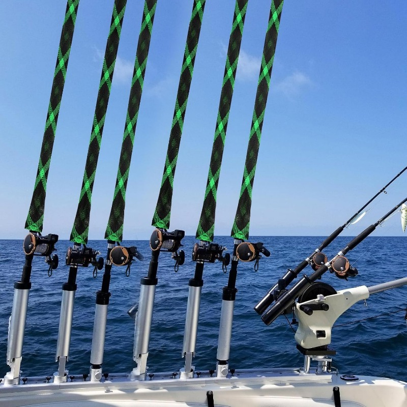 Reusable Fishing Rod Protector - مراجعة Fishing Socks وسعره