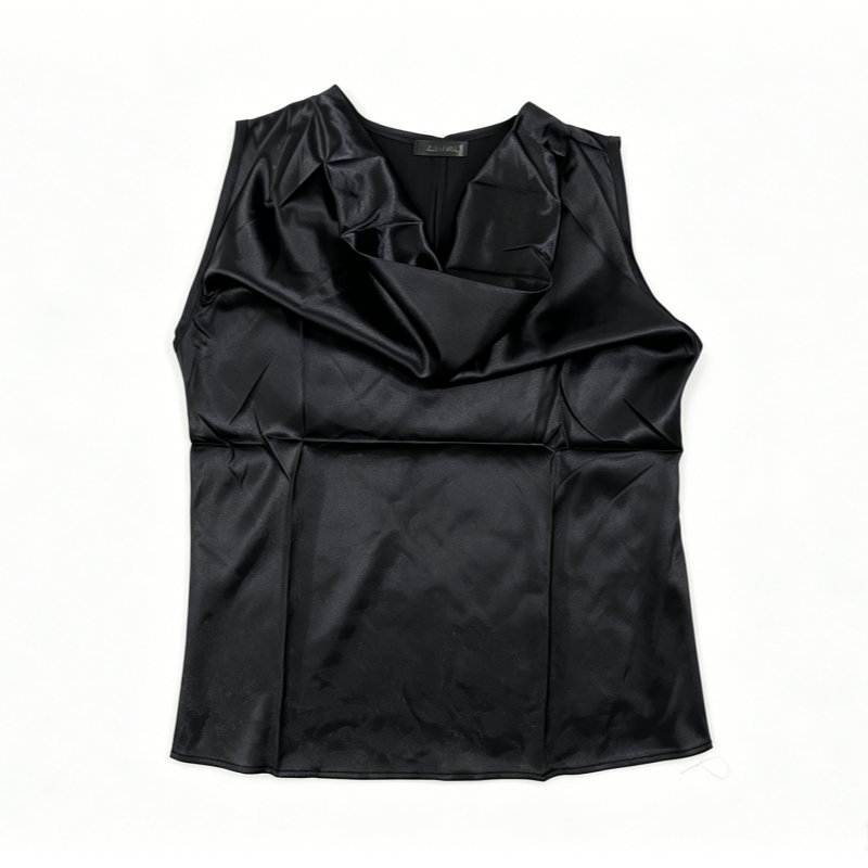 Spring and summer silky satin  - مراجعة Fishing Vest وسعره