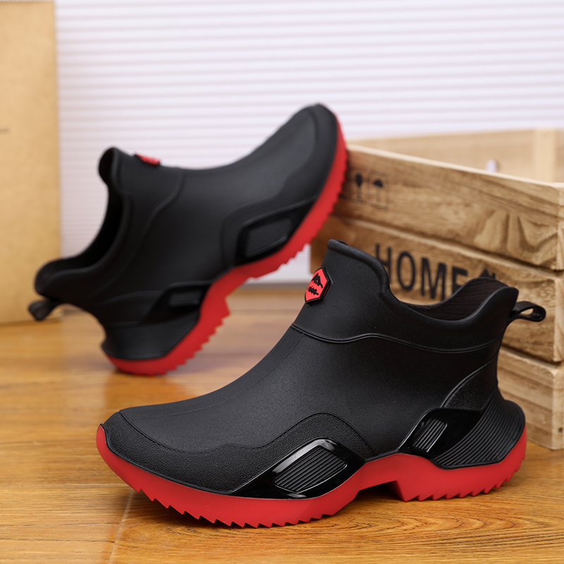 Rain Shoes for Men Waterproof, - مراجعة Fishing Boots وسعره