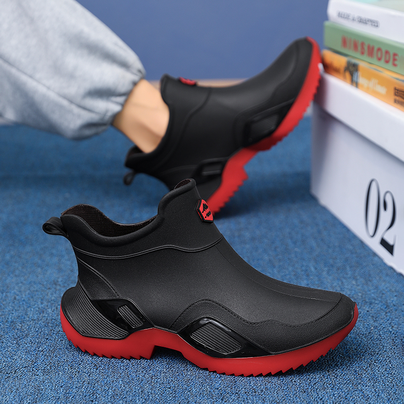 Rain Shoes for Men Waterproof, - مراجعة Fishing Boots وسعره