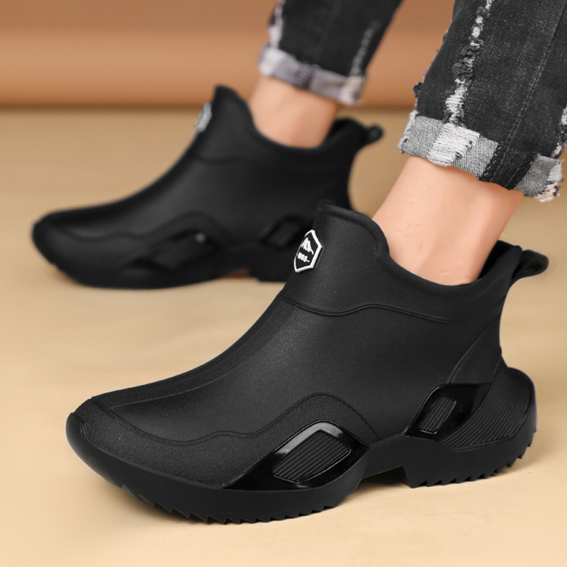 Rain Shoes for Men Waterproof, - مراجعة Fishing Boots وسعره