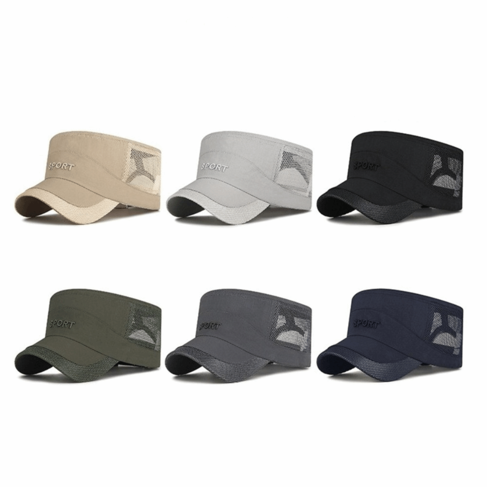 Cool Adjustable Flat Top Cap B - مراجعة Fishing Hat وسعره