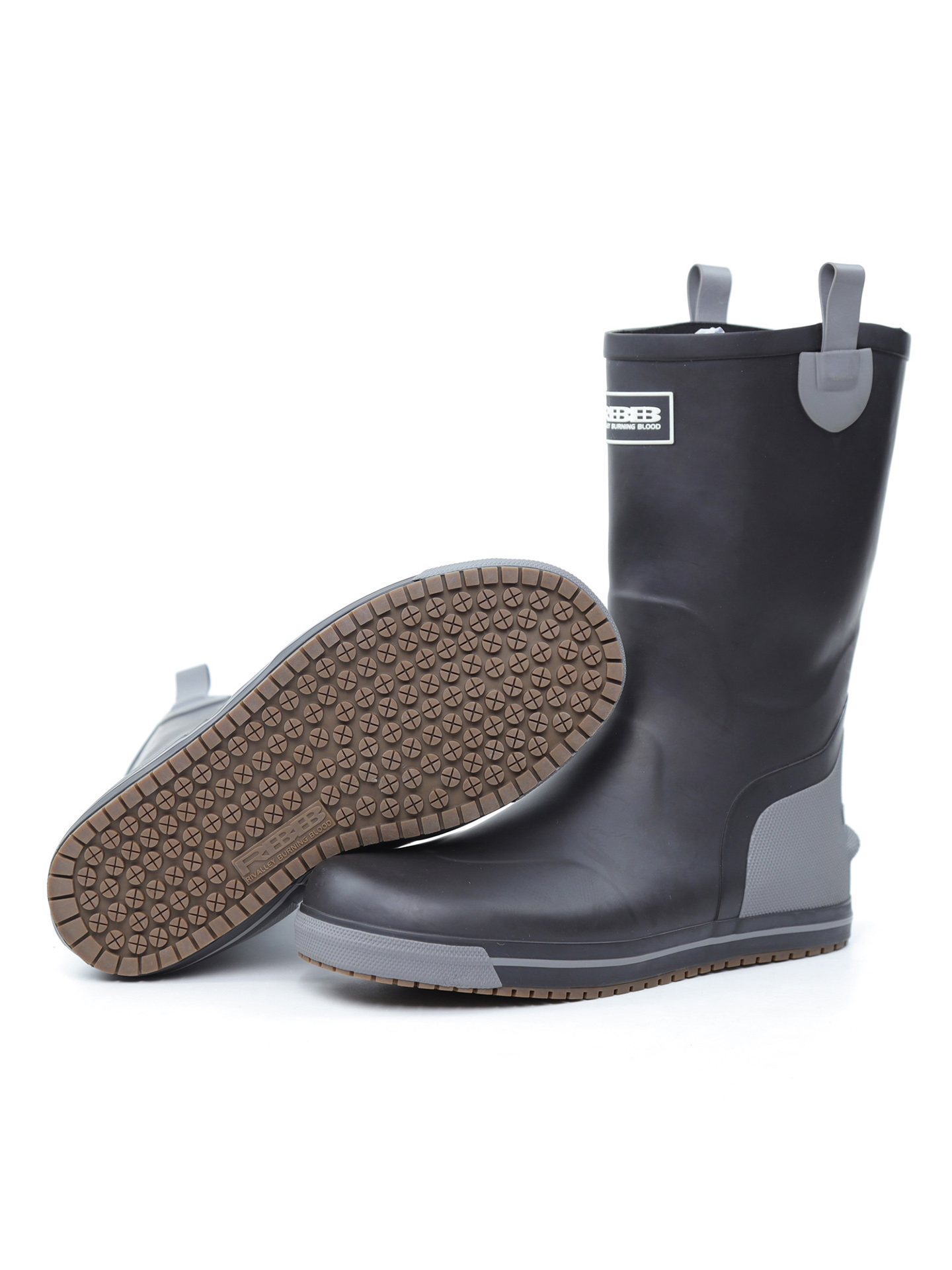 Men's Mid-High Rubber Rain Boo - مراجعة Fishing Boots وسعره
