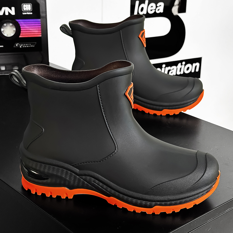 Men's Rain Boots Outdoor Wear- - مراجعة Fishing Boots وسعره