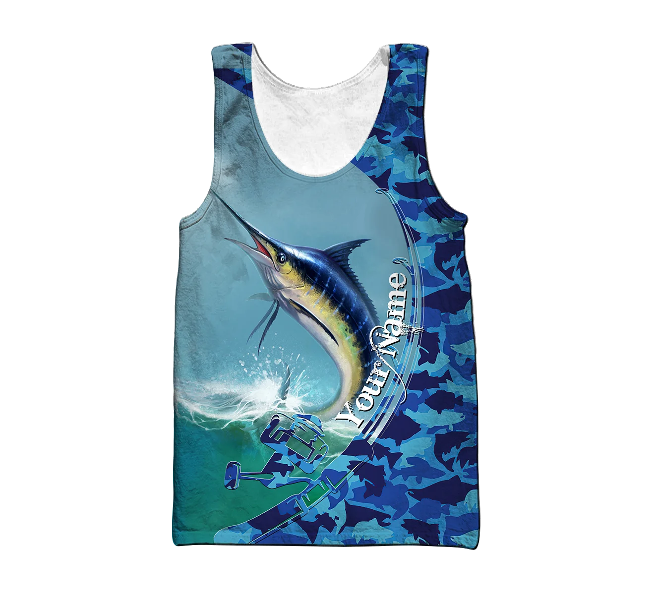 Custom name Mahi mahi fishing  - مراجعة Fishing Vest وسعره