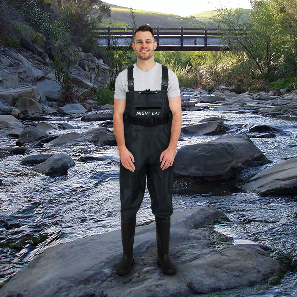 Men's Breathable Waders Waterp - مراجعة Fishing Waders وسعره