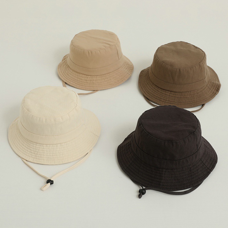 Solid Color Kids Bucket Hat Fa - مراجعة Fishing Hat وسعره