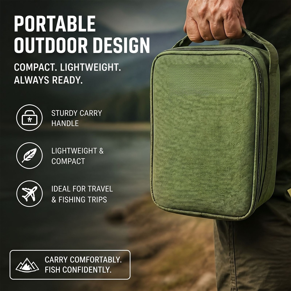 Green Fishing Tackle Storage B - مراجعة Fishing Bag Waterproof وسعره
