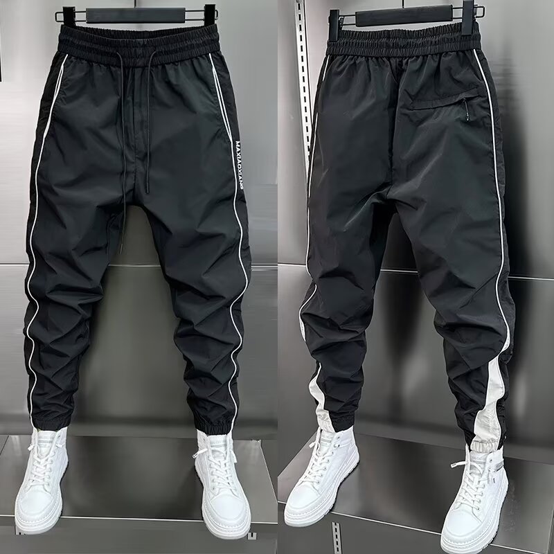 Fashion Causal Harem pants Men - مراجعة Fishing Pants Waterproof وسعره