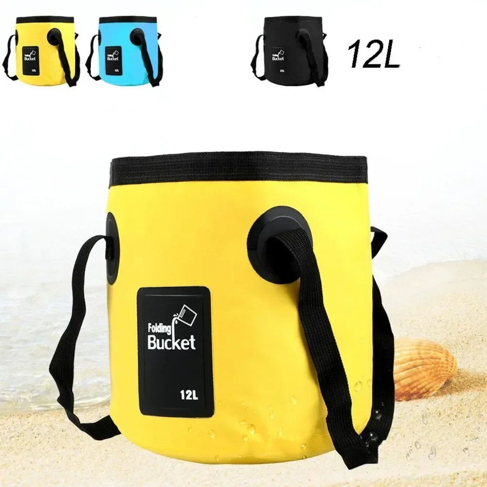 12L/20L Fishing Bucket Folding - مراجعة Fishing Bag Waterproof وسعره