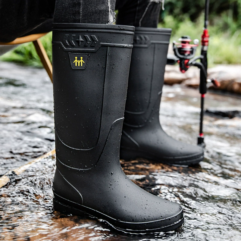 Men's Rain Boots Work Boots Sl - مراجعة Fishing Boots وسعره