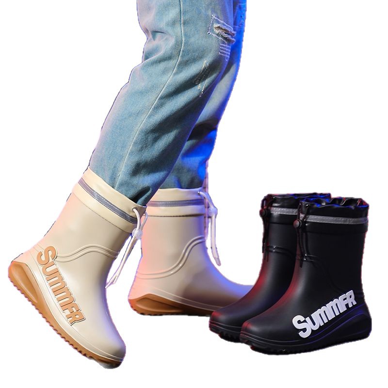 Men's Lined Mid-Calf Rain Boot - مراجعة Fishing Boots وسعره